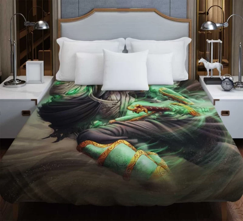 League Of Legends Rakan Xayah Bedding Duvet Cover