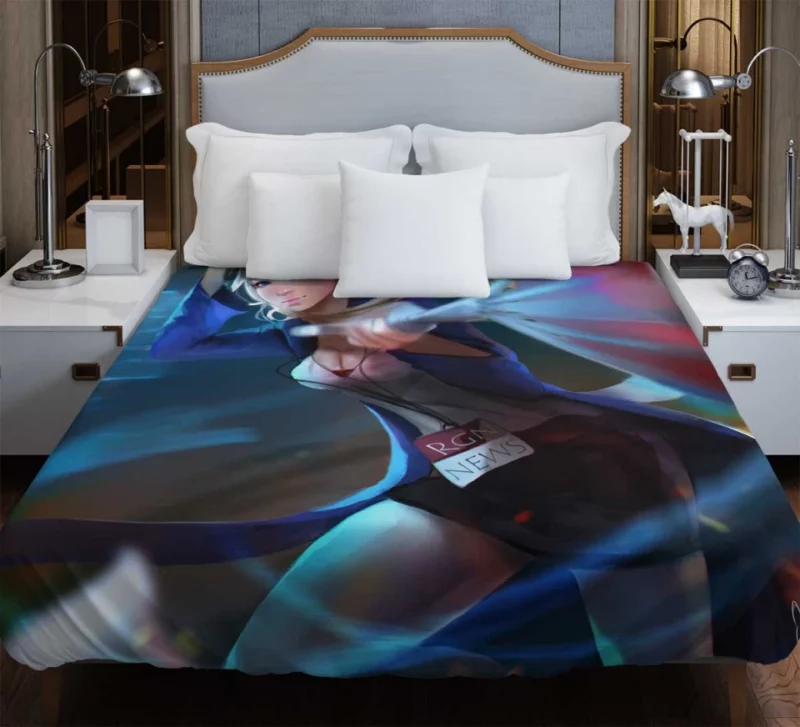 League Of Legends Vi Bedding Duvet Cover