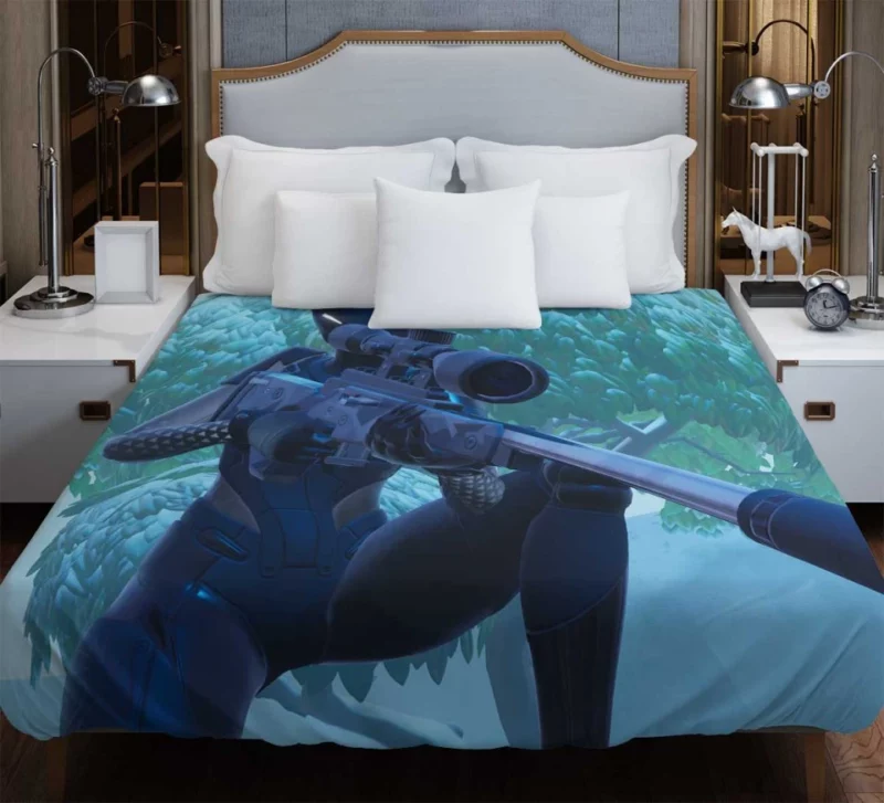 Lynx black Edition Fortnite Battle Royale Bedding Duvet Cover