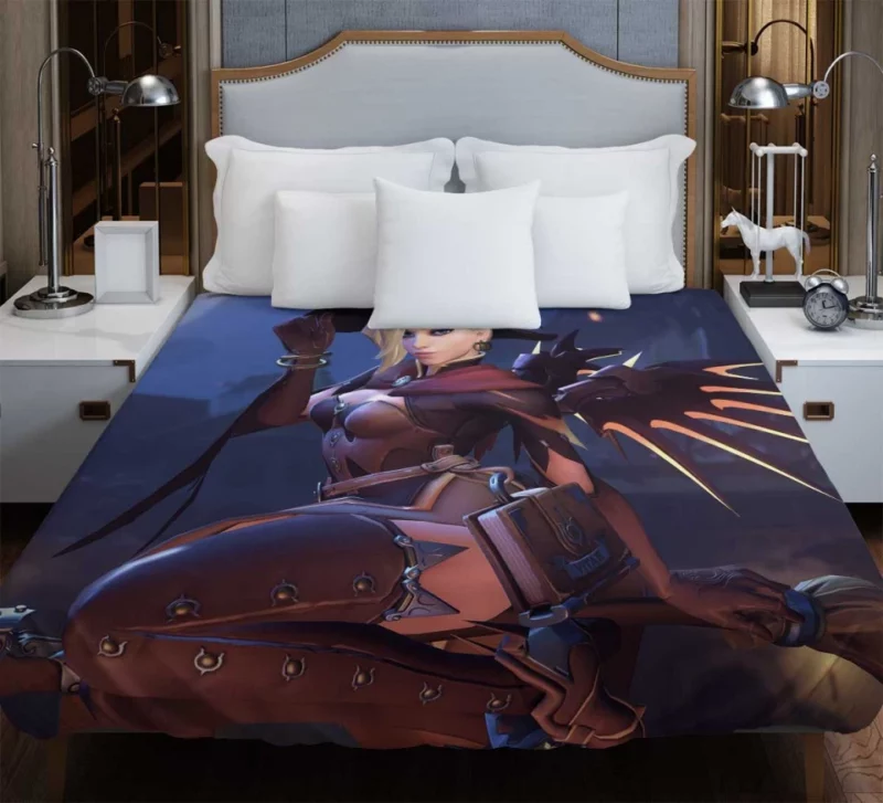 Mercy Witch Overwatch Halloween Mercy Bedding Duvet Cover