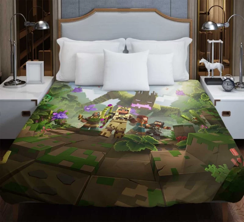 Minecraft Dungeons Minecraft Bedding Duvet Cover