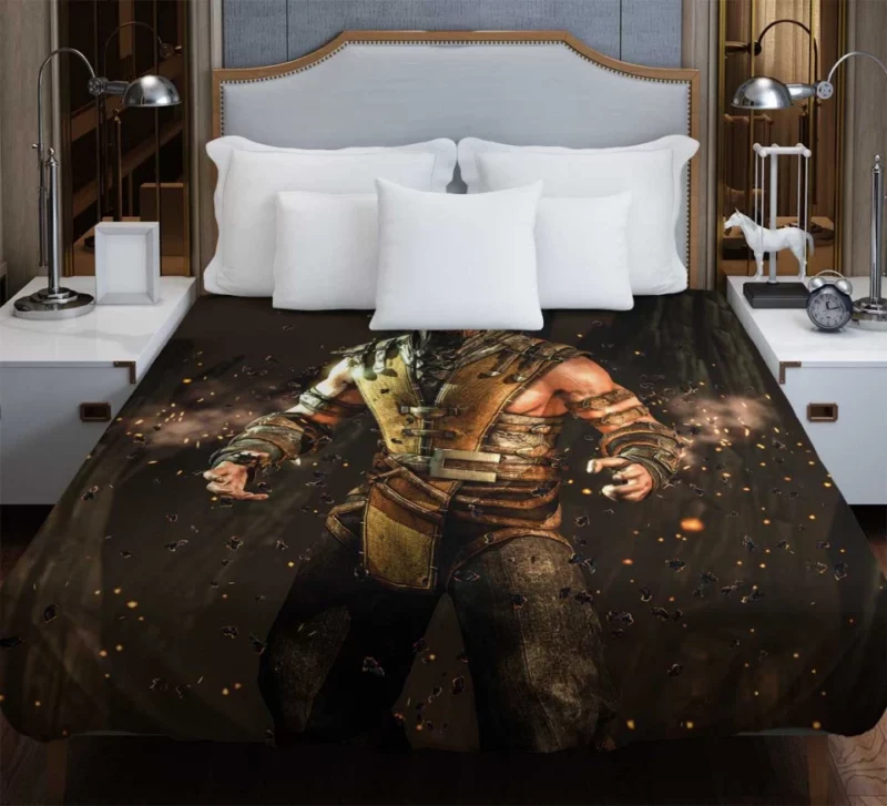 Mortal Kombat Sword Warrior Sub zero Bedding Duvet Cover