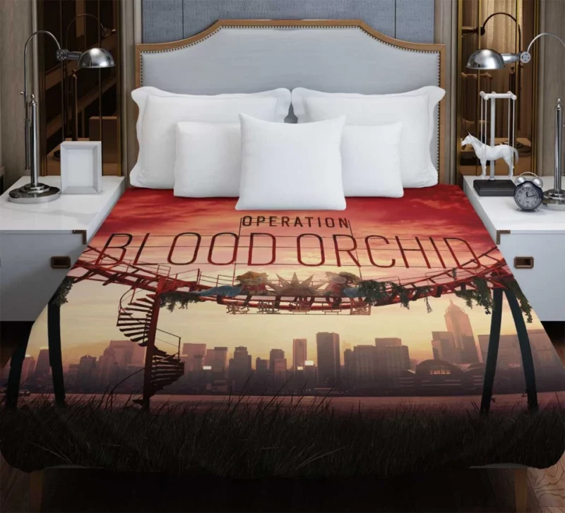 Operation Blood Orchid Tom Clancys Rainbow Six Siege Bedding Duvet Cover