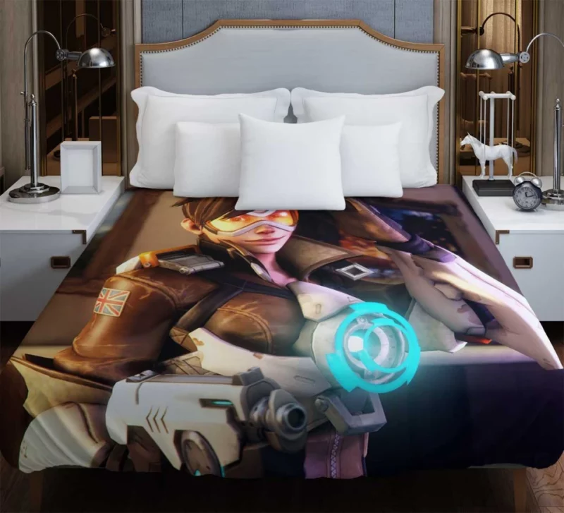 Outstanding Overwatch Tracer Bedding Duvet Cover