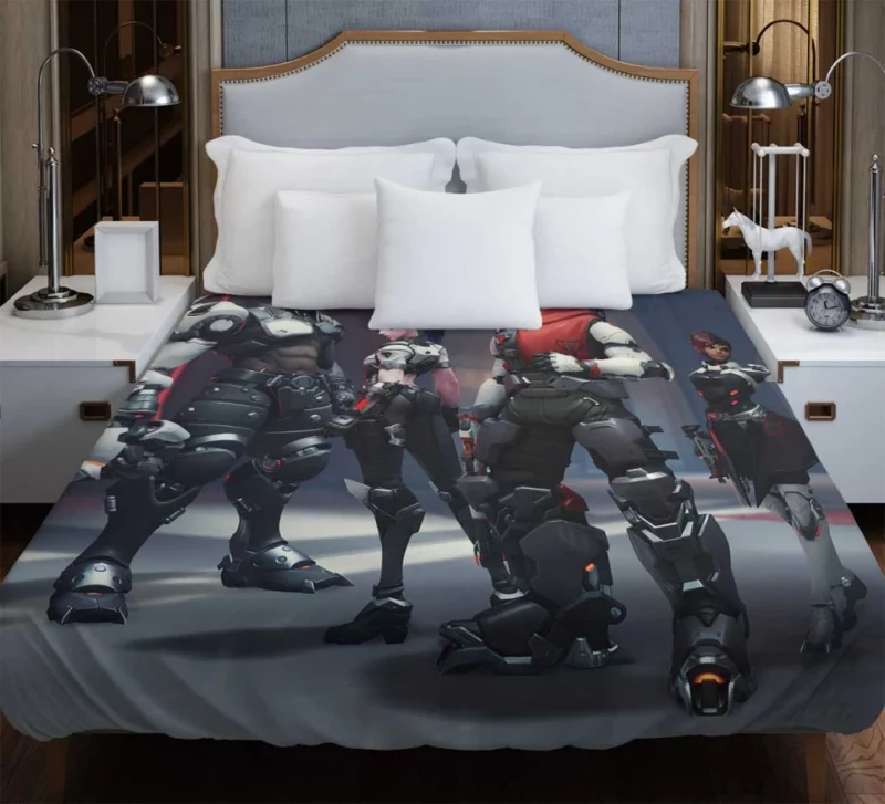 Overwatch Baptiste Widowmaker Doomfist And Sombra Bedding Duvet Cover