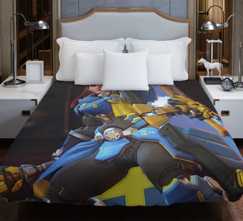 Overwatch Beautiful Character Brigitte Bedding Duvet Cover