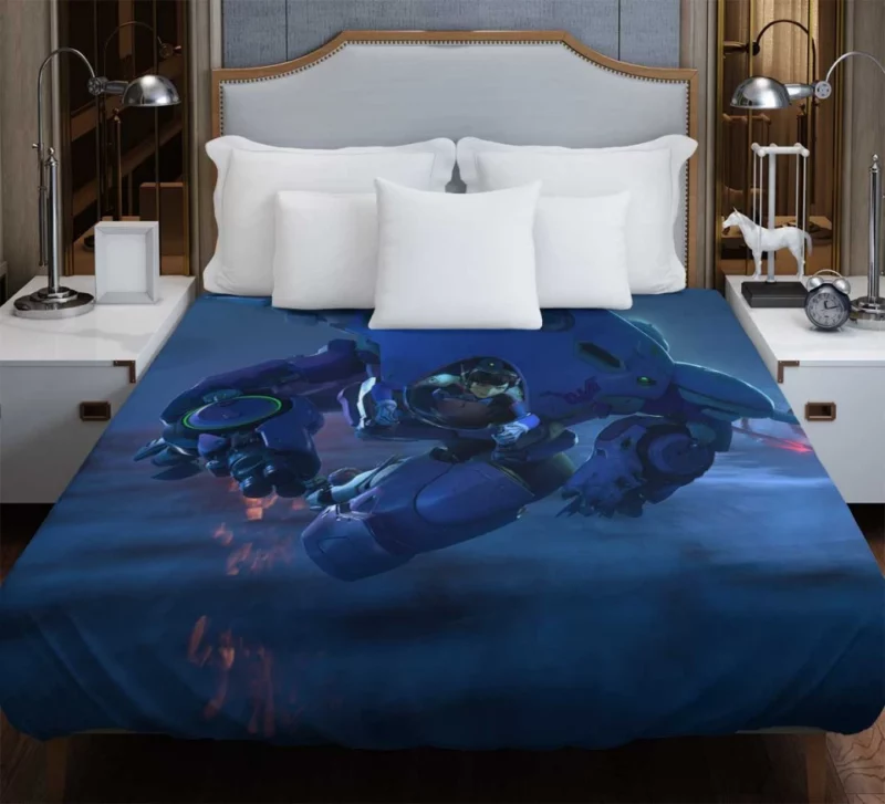 Overwatch Beautiful Character D.va Bedding Duvet Cover