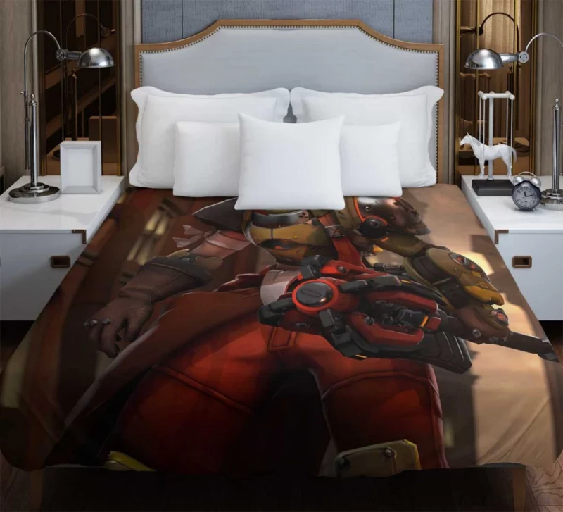 Overwatch Brigitte Super Quality Bedding Duvet Cover