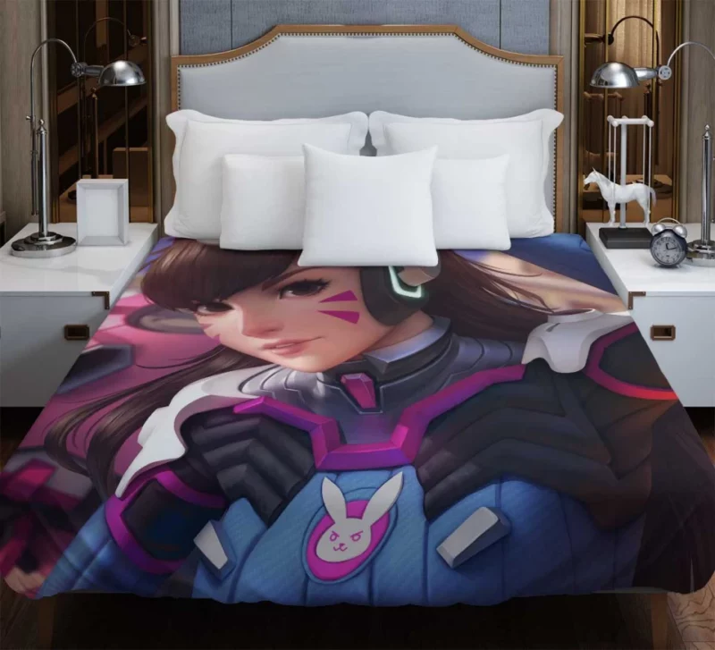 Overwatch D.va Amazing Quality Bedding Duvet Cover