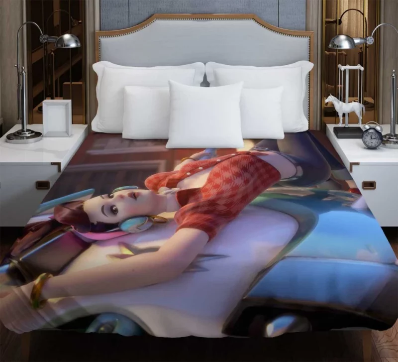 Overwatch D.va Stylish Bedding Duvet Cover