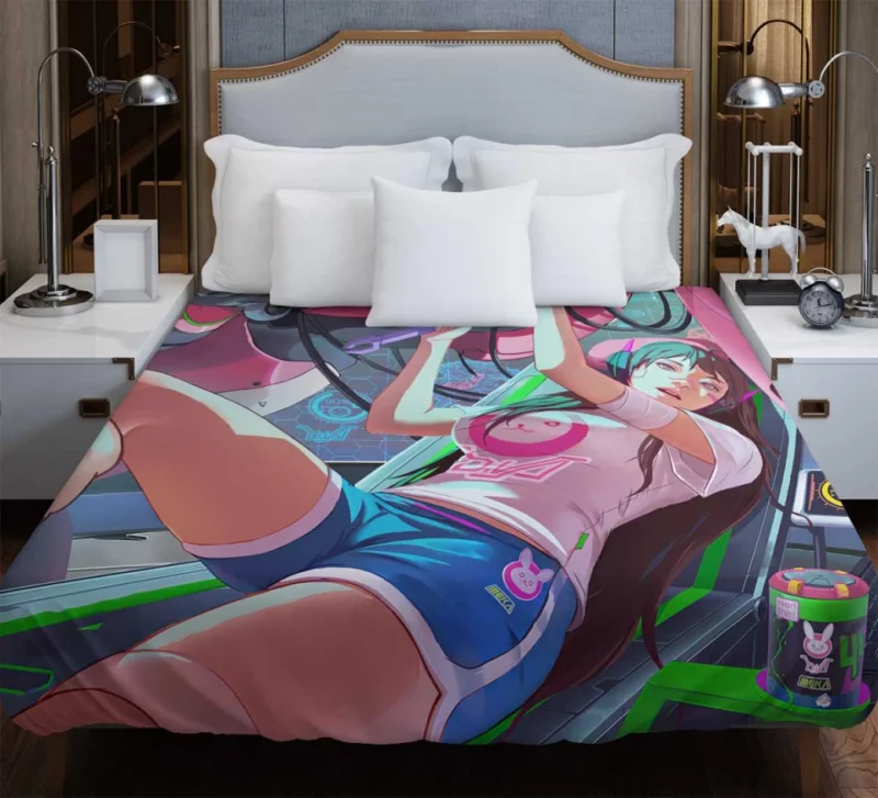 Overwatch D.va Super Quality Bedding Duvet Cover