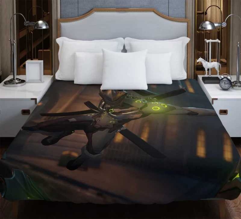 Overwatch Genji High Quality Bedding Duvet Cover