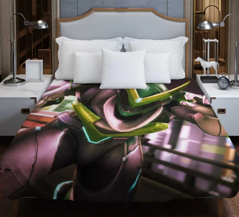 Overwatch Genji Super Quality Bedding Duvet Cover