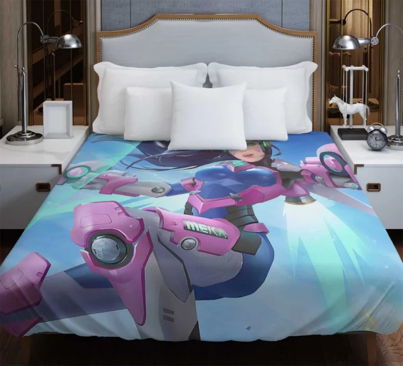 Overwatch Girl D.va Bedding Duvet Cover