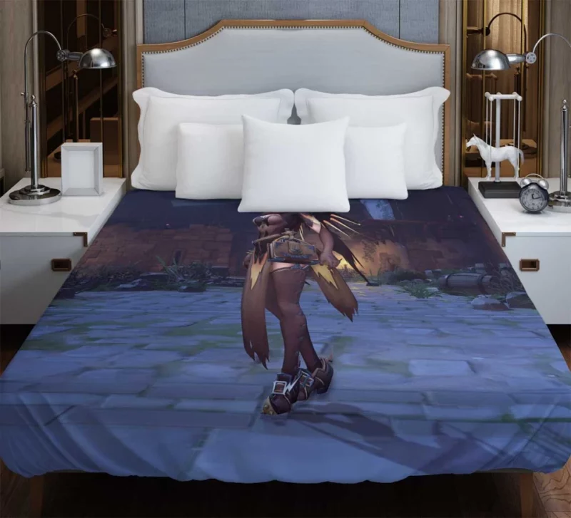 Overwatch Halloween Mercy Bedding Duvet Cover