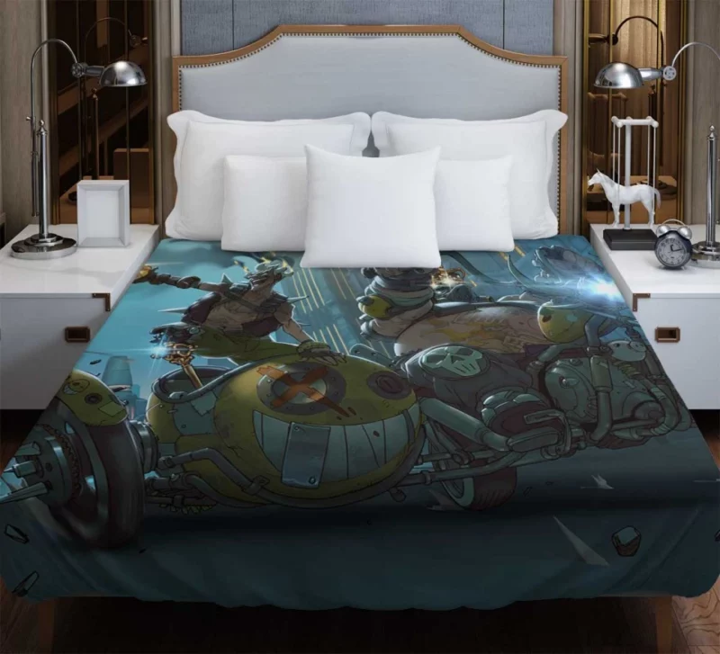 Overwatch Junkrat Roadhog Bedding Duvet Cover