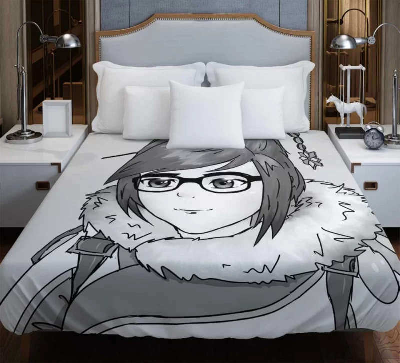 Overwatch Mei High Quality Bedding Duvet Cover