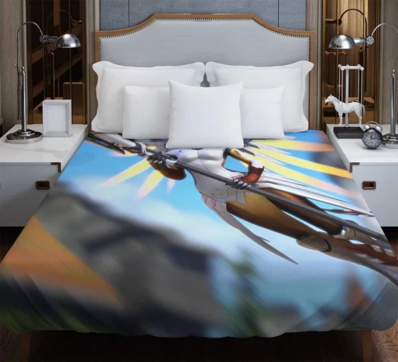 Overwatch Mercy High Quality Bedding Duvet Cover