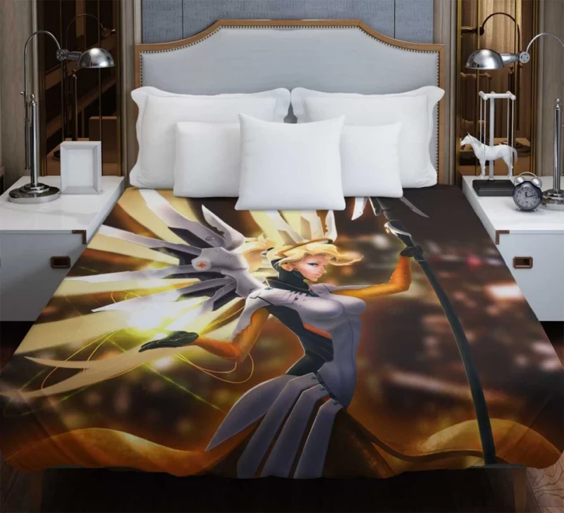 Overwatch Mercy Wonderful Bedding Duvet Cover