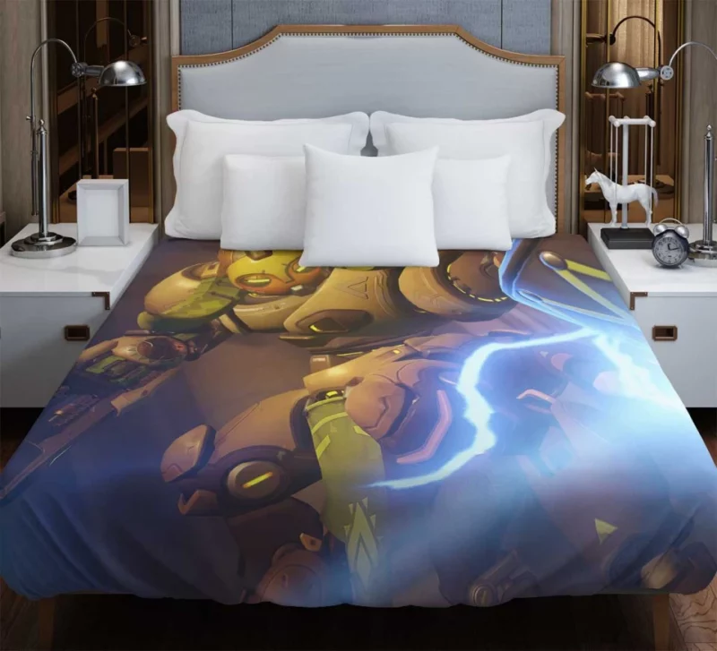 Overwatch Orisa High Quality Bedding Duvet Cover