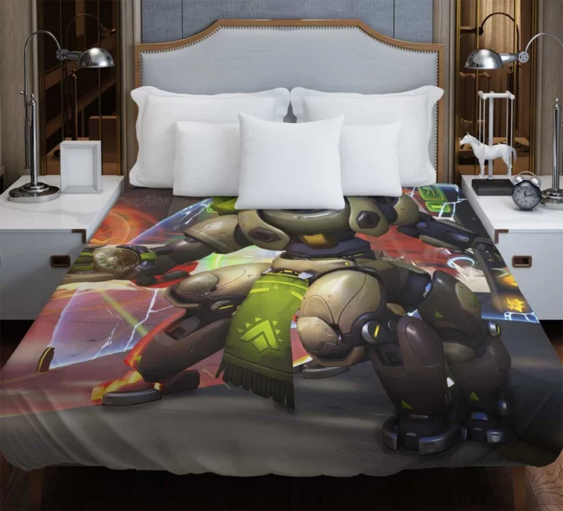 Overwatch Orisa Modern Bedding Duvet Cover