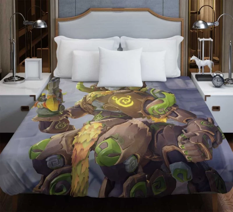 Overwatch Orisa Quality Bedding Duvet Cover