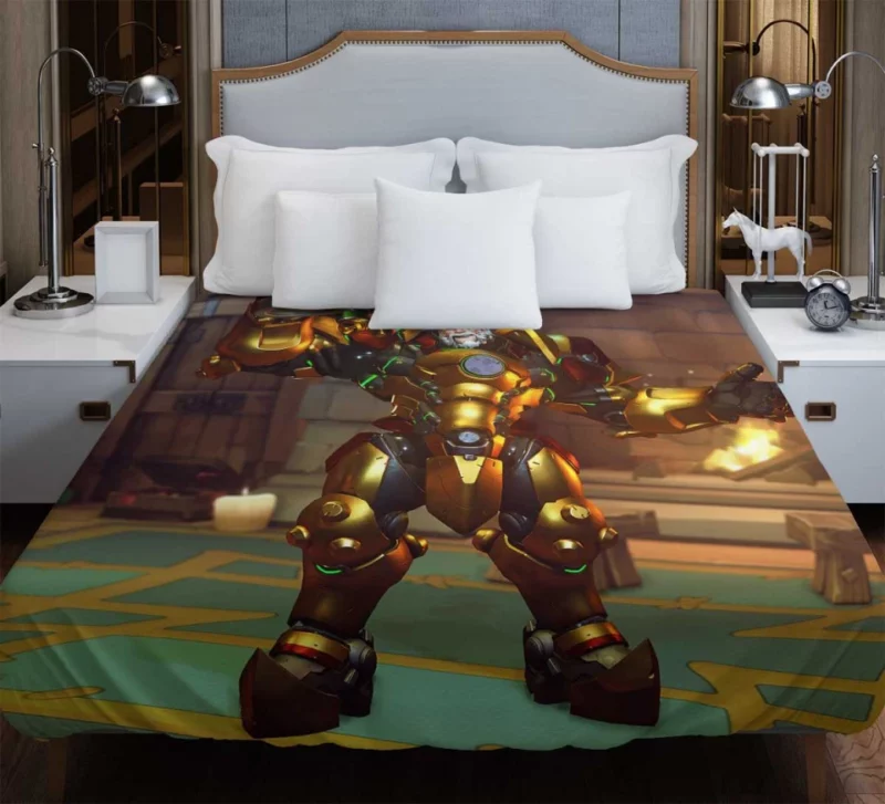 Overwatch Reinhardt Amazing Bedding Duvet Cover