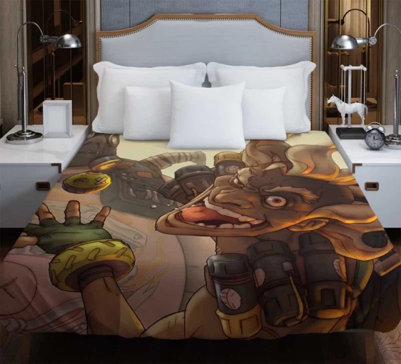 Overwatch Roadhog And Junkrat Bedding Duvet Cover