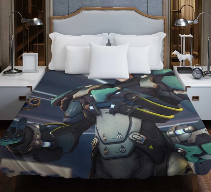 Overwatch Sigma High Quality Bedding Duvet Cover