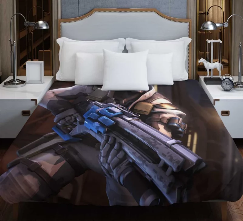 Overwatch Soldier 76 Themed Bedding Duvet Cover