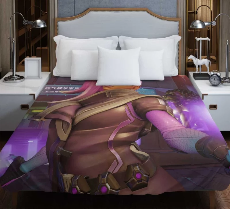 Overwatch Sombra Amazing Quality Bedding Duvet Cover