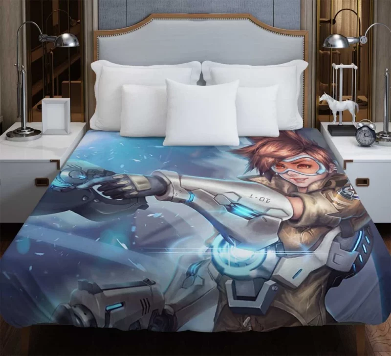 Overwatch Tracer Awesome Bedding Duvet Cover