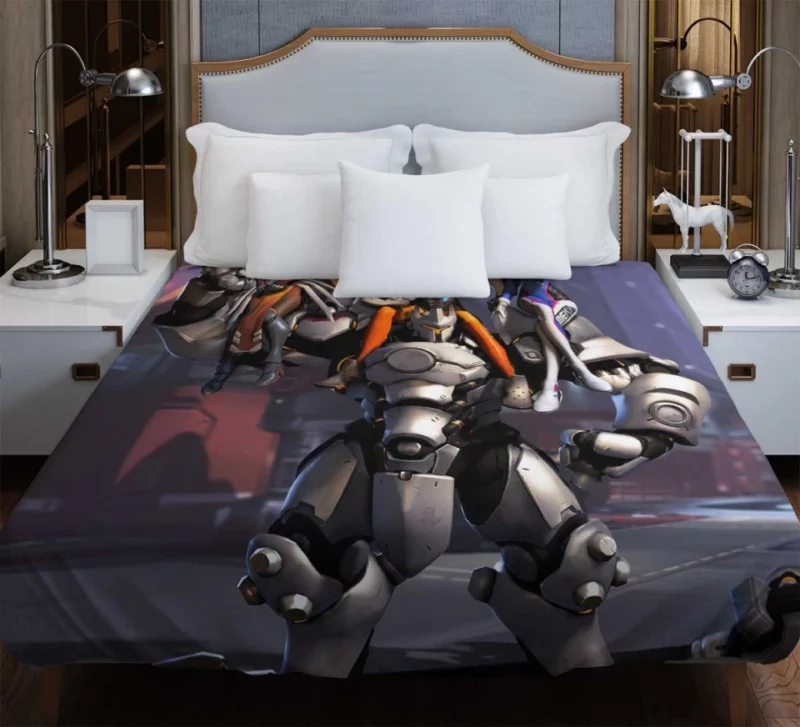 Overwatch Tracer Reinhardt Mercy D.va Bedding Duvet Cover