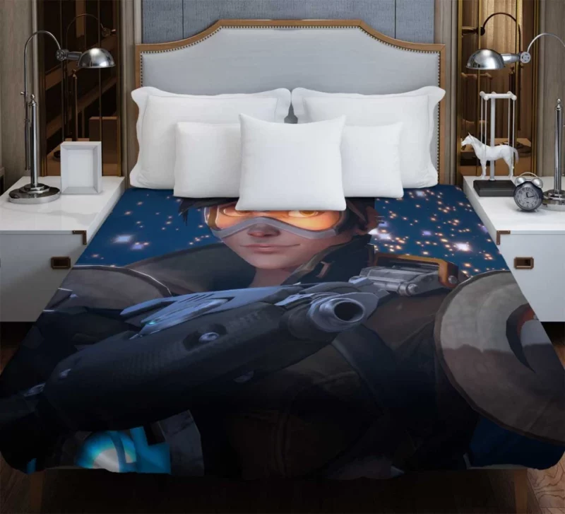 Overwatch Tracer Super Bedding Duvet Cover