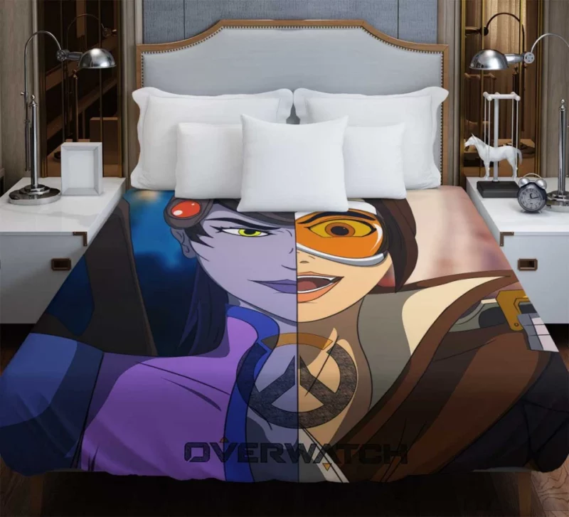 Overwatch Widowmaker Tracer Bedding Duvet Cover