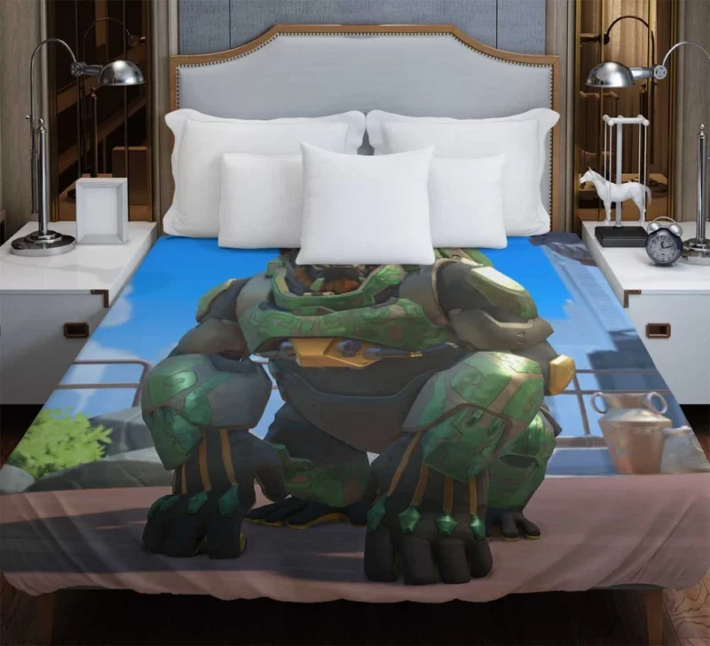 Overwatch Winston High Quality Bedding Duvet Cover