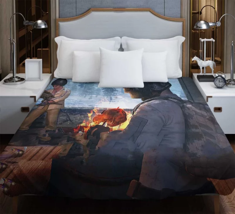 PUBG Video Game Themed Bedding Duvet Cover