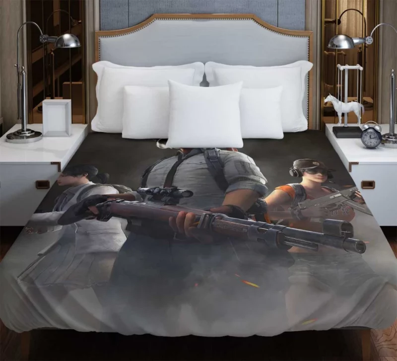Playerunknowns Battlegrounds All Characters Bedding Duvet Cover