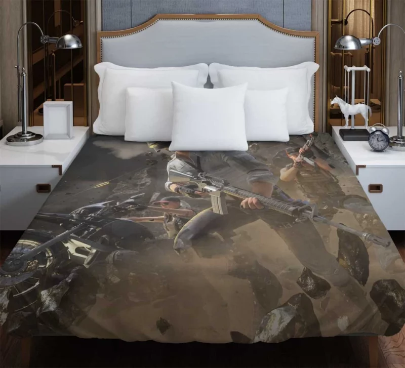 Playerunknowns Battlegrounds Gun Bedding Duvet Cover