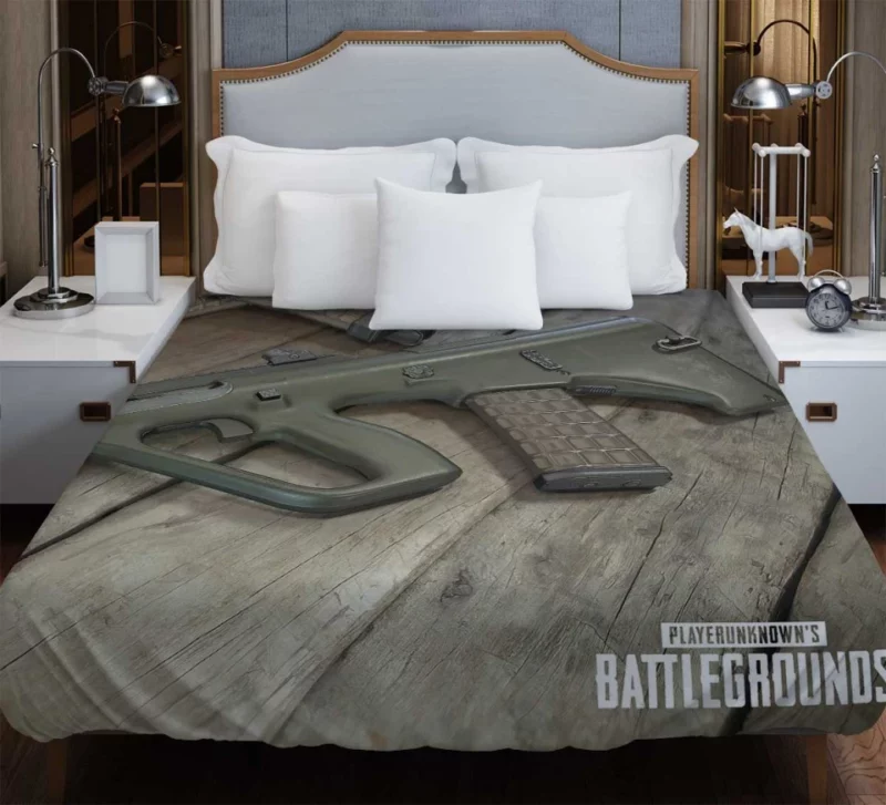 Playerunknowns Battlegrounds Helmet Weapon Bedding Duvet Cover