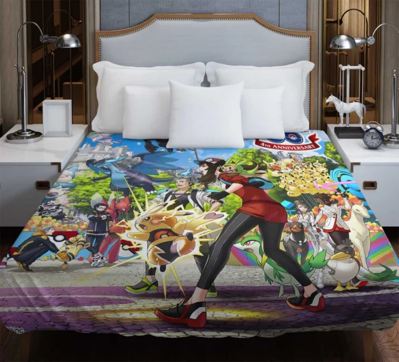 Pokémon Diamond And Pearl Cynthia Bedding Duvet Cover