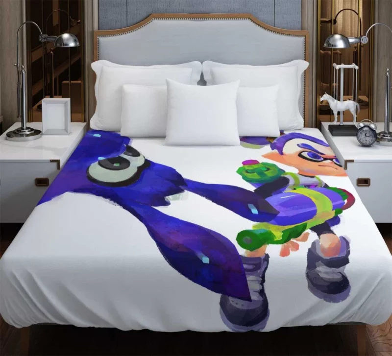 Splatoon Video Game Bedding Duvet Cover