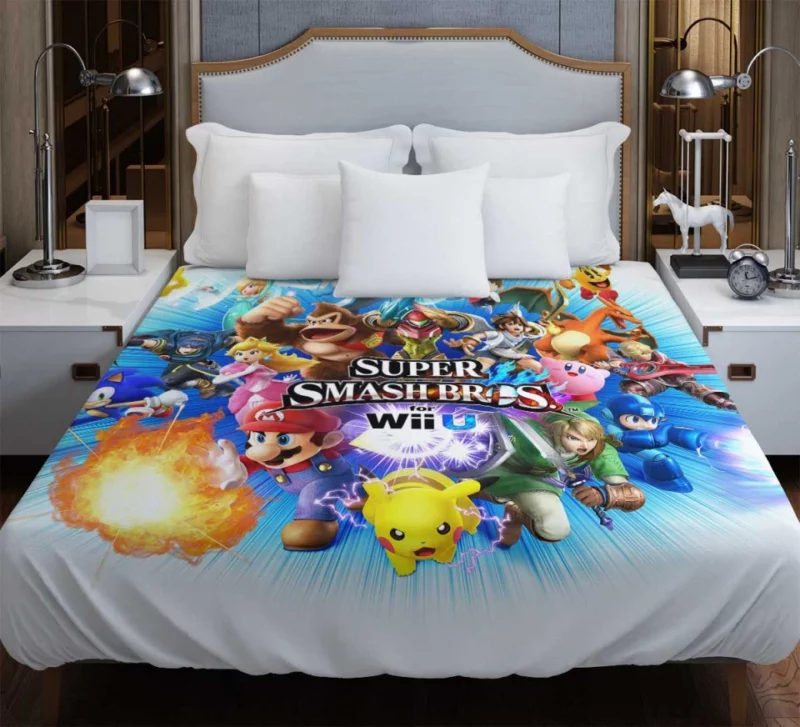 Super Smash Bros Nintendo 3ds And Wii U Bedding Duvet Cover